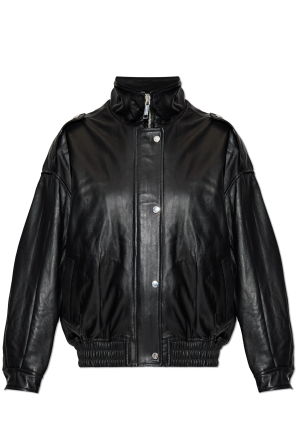 Balenciaga Leather 'bomber' jacket | Women's Clothing | Vitkac